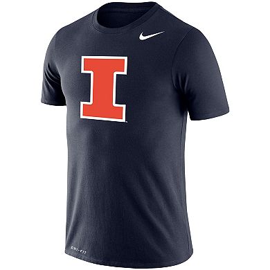 Men's Nike Navy Illinois Fighting Illini Big & Tall Legend Primary Logo Performance T-Shirt