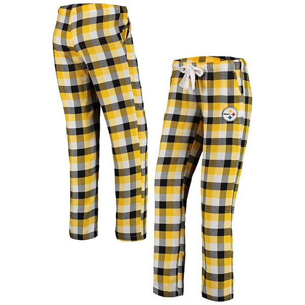 Concepts Sport Womens Pittsburgh Steelers Womens Fleece Lounge Pants 
