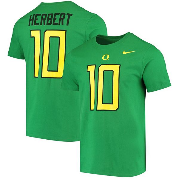 Justin Herbert 10 Yellow Active T-Shirt for Sale by plus64prints