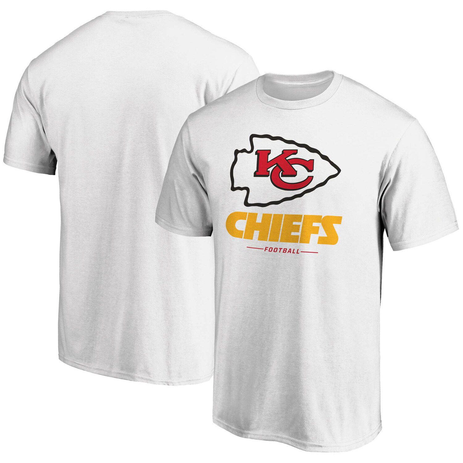 white kansas city chiefs shirt