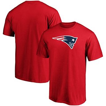 Men's Fanatics Branded Red New England Patriots Primary Logo Team T-Shirt