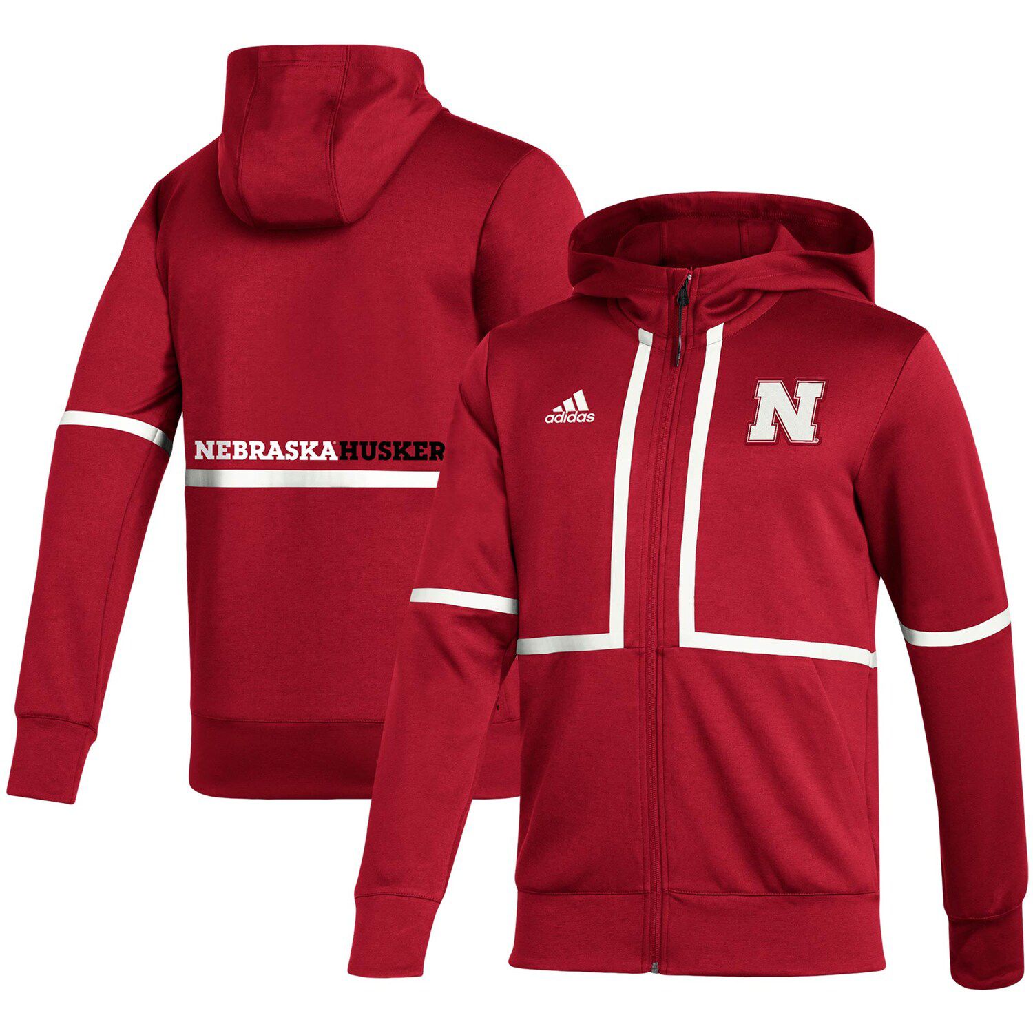 nebraska adidas hoodie
