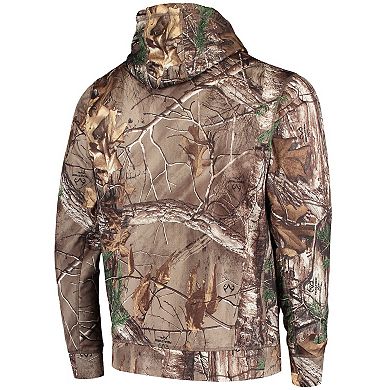Men's Dunbrooke Realtree Camo Arizona Cardinals Circle Champion Tech Fleece Pullover Hoodie