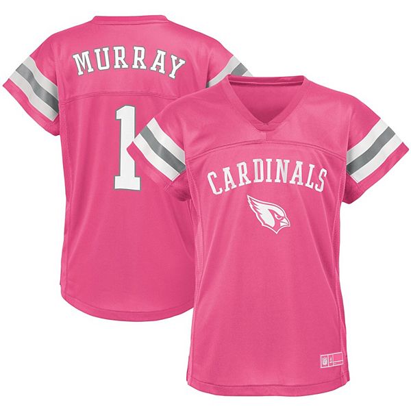 NFL Arizona Cardinals Boys' Short Sleeve Murray Jersey - Xs