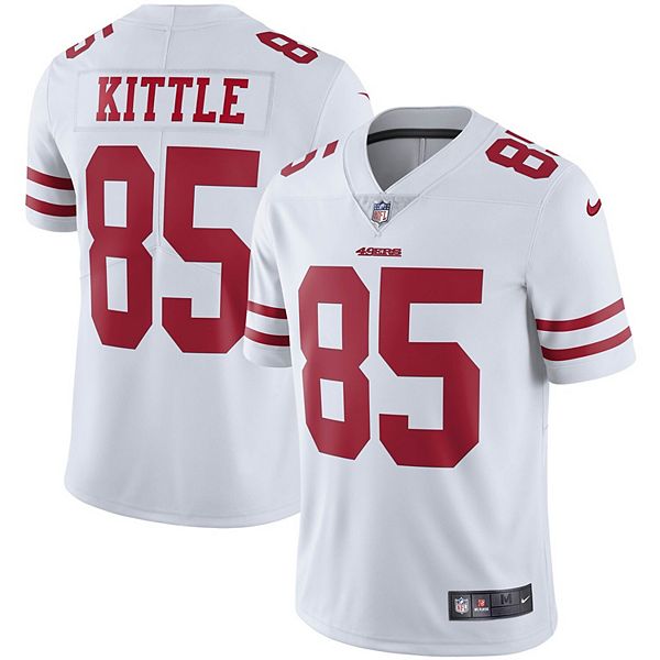 مطاط التقويم للبيع Men's Nike George Kittle White San Francisco 49ers Vapor Limited Jersey مطاط التقويم للبيع