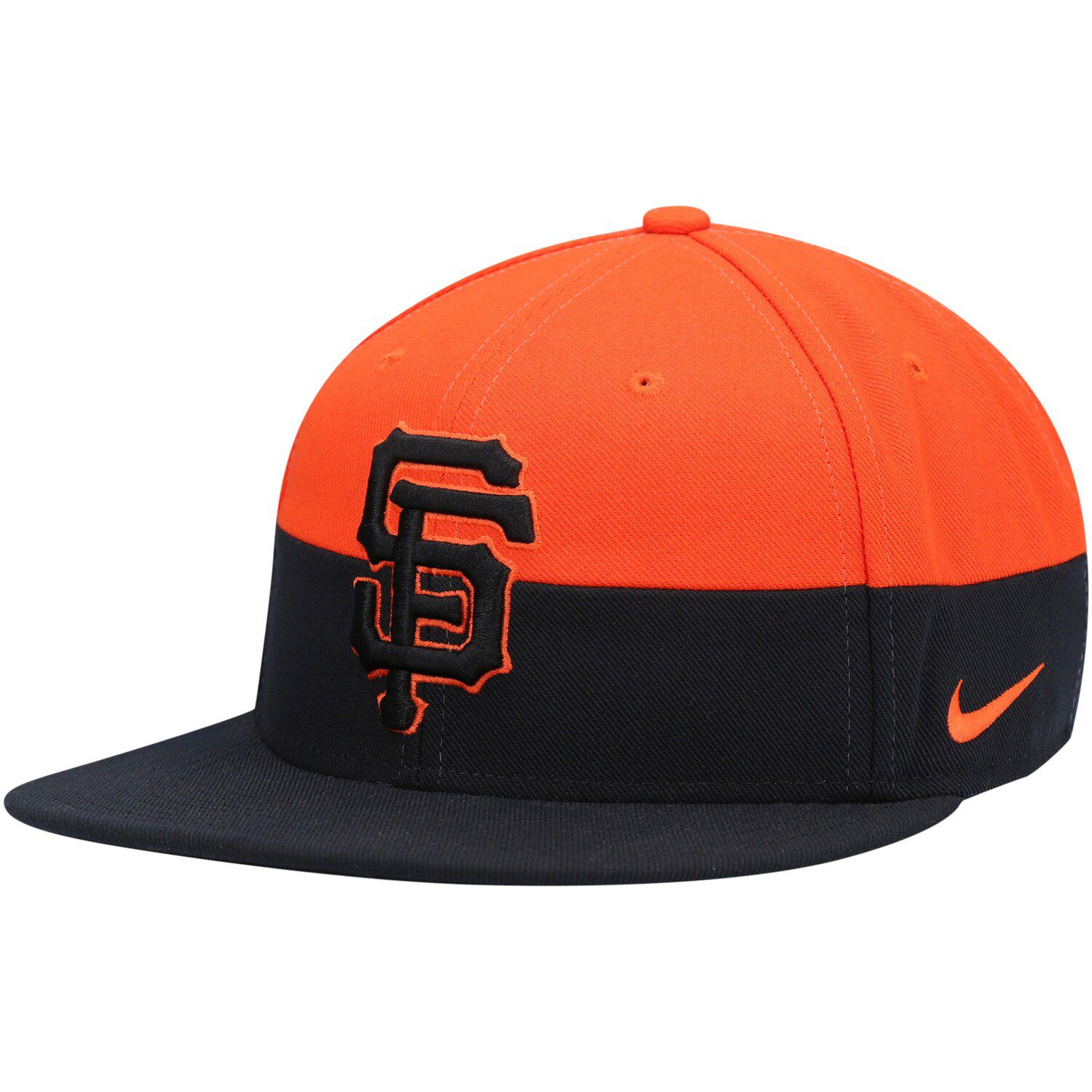 black and orange nike hat