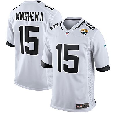 Men's Nike Gardner Minshew II White Jacksonville Jaguars Game Player Jersey