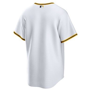 Men's Nike White Pittsburgh Pirates Home Replica Team Jersey