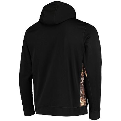 Men's Dunbrooke Black/Realtree Camo Los Angeles Chargers Logo Ranger Pullover Hoodie