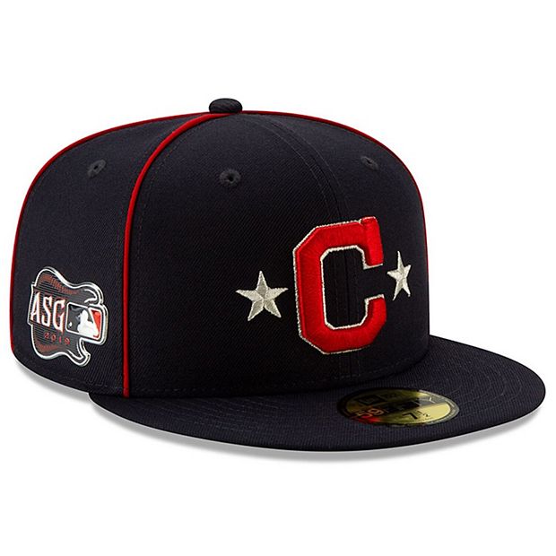 Men's New Era Navy Cleveland Indians 2019 MLB All-Star Game On-Field  59FIFTY Fitted Hat