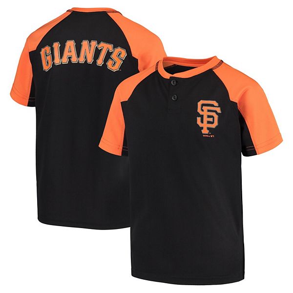 Youth San Francisco Giants Black At The Plate T-Shirt