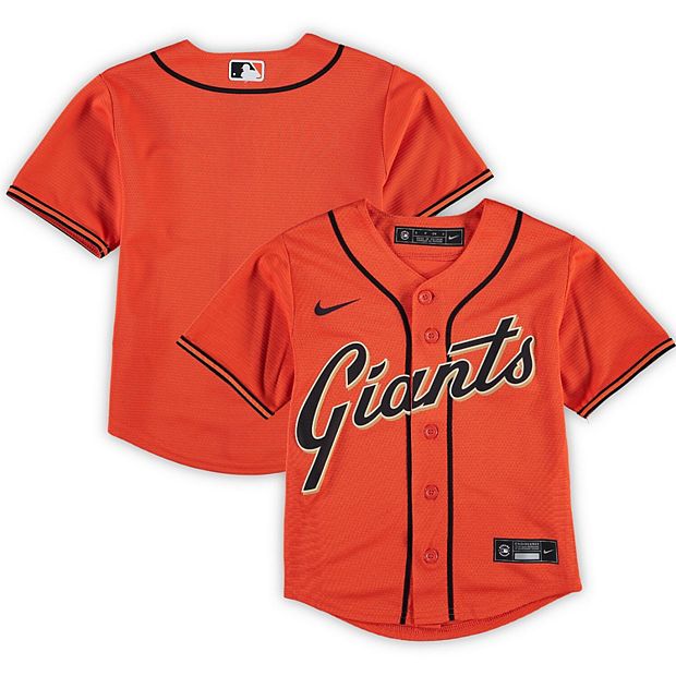 Preschool Orange San Francisco Giants Alternate Replica Team Jersey