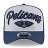 Men's New Era Heather Gray/Navy New Orleans Pelicans 2020 NBA Draft OTC 9FIFTY Snapback Adjustable Hat