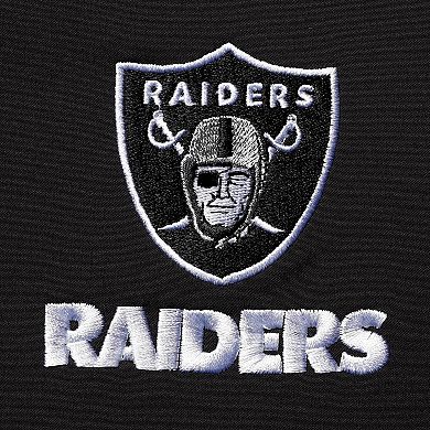 Men's Dunbrooke Black Las Vegas Raiders Sonoma Softshell Full-Zip Jacket