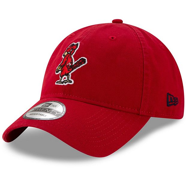 Men's New Era Red St. Louis Cardinals Cooperstown Collection Core Classic  Logo 9TWENTY Adjustable Hat