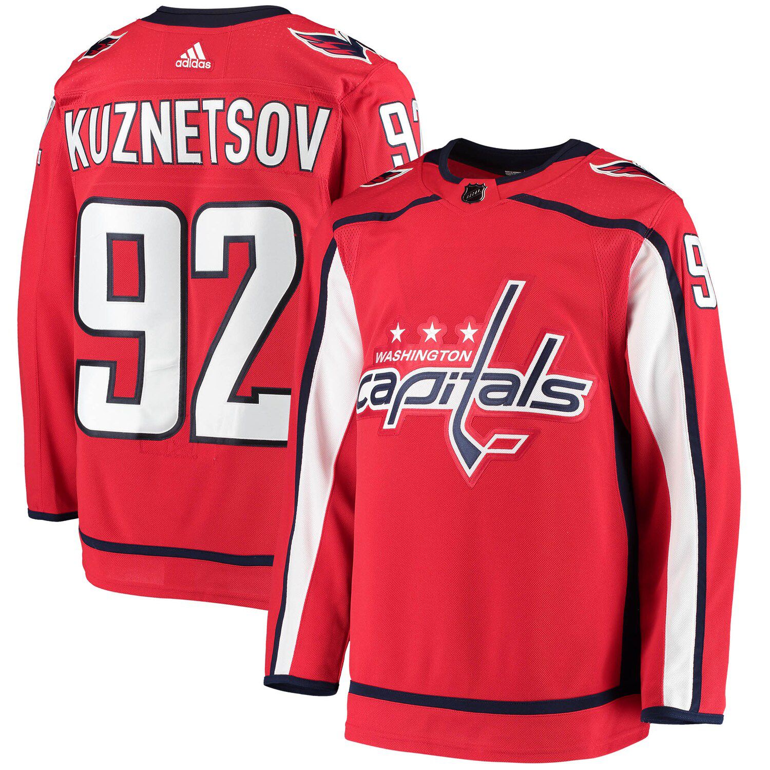 washington capitals home jersey