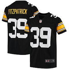 NIKE Youth Boys And Girls Minkah Fitzpatrick Black Pittsburgh Steelers Game  Jersey for Kids