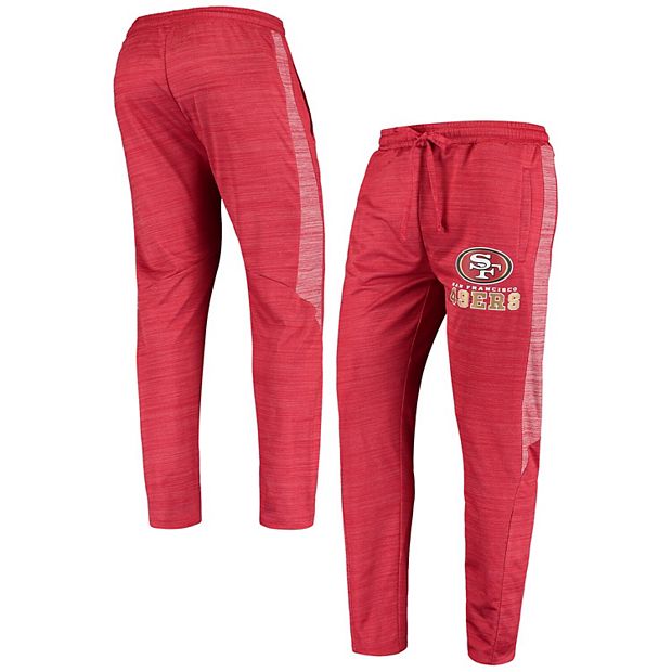 Men's Concepts Sport Scarlet San Francisco 49ers Bullseye Jogger Pants