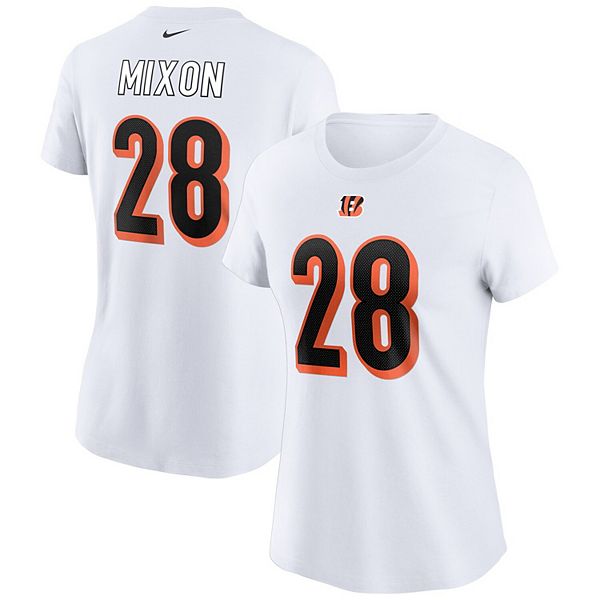 Men's Nike Joe Mixon White Cincinnati Bengals Away Game Player Jersey