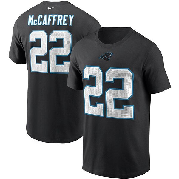 Men's Nike Christian McCaffrey Black Carolina Panthers Team Player Name ...