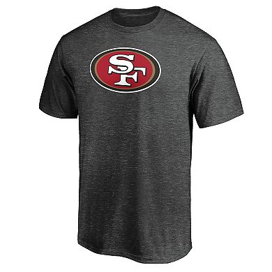 Men's Fanatics Branded Heather Charcoal San Francisco 49ers Primary ...