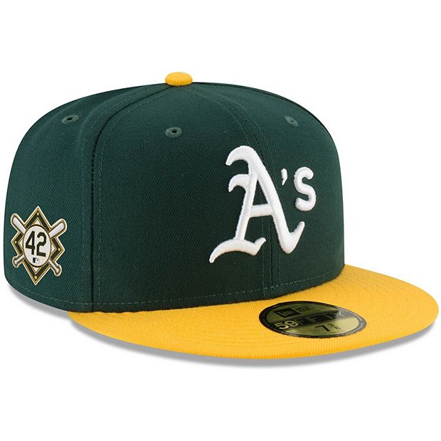 Oakland Athletics WORLD SERIES SIDE PATCH Fitted Hat