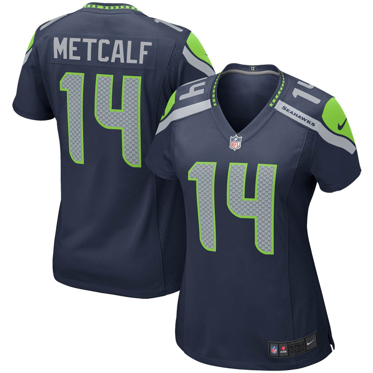 NFL_Jerseys Jersey Seattle''Seahawks''MEN''NFL'' Tyler Lockett Metcalf  Salute to Service 