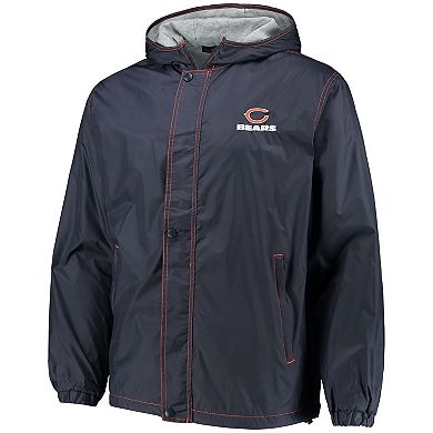 Men's Dunbrooke Navy Chicago Bears Logo Legacy Stadium Full-Zip Jacket