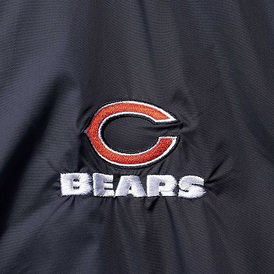 Men's Dunbrooke Navy Chicago Bears Logo Legacy Stadium Full-Zip Jacket