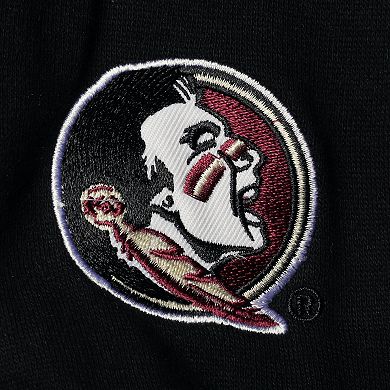Women's Colosseum Black Florida State Seminoles Campanile Pullover Sweatshirt