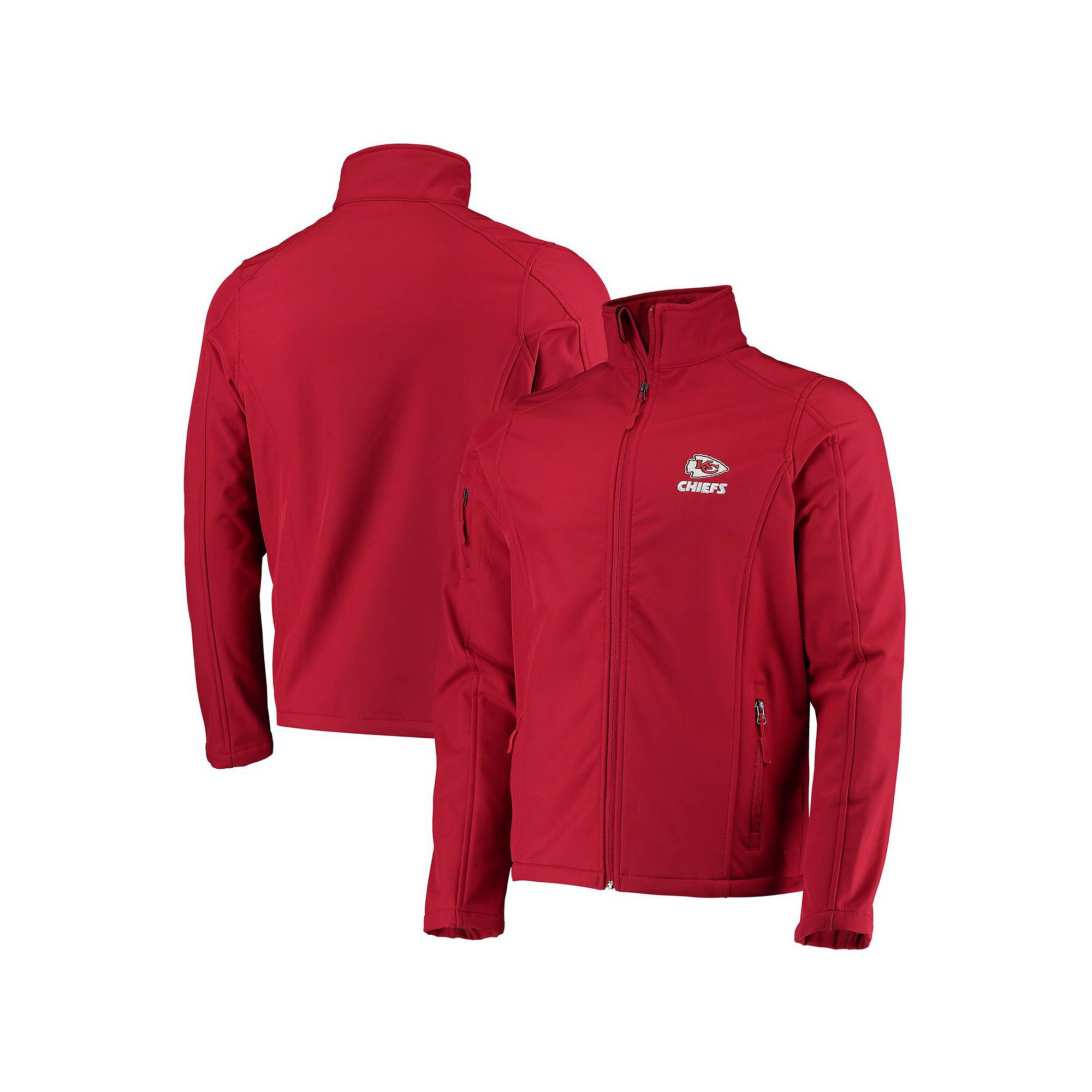 Mens Dunbrooke Red Kansas City Chiefs Sonoma Softshell Full-Zip Jacket, Si