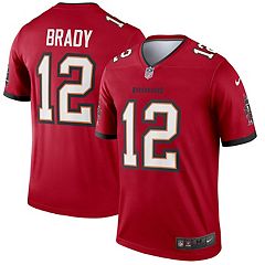 Nike Youth Tampa Bay Buccaneers Tom Brady #12 Pewter Game Jersey