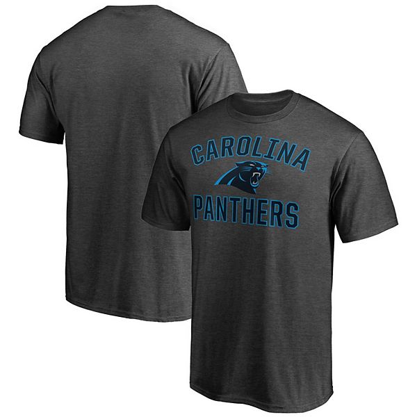 Men's Fanatics Branded Heathered Charcoal Carolina Panthers Victory ...