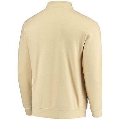 Men's Colosseum Gold Purdue Boilermakers Tortugas Logo Quarter-Zip Jacket