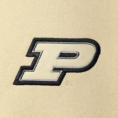 Men's Colosseum Gold Purdue Boilermakers Tortugas Logo Quarter-Zip Jacket