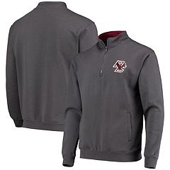 Men's Colosseum Maroon Boston College Eagles Lace-Up 4.0 Pullover Hoodie