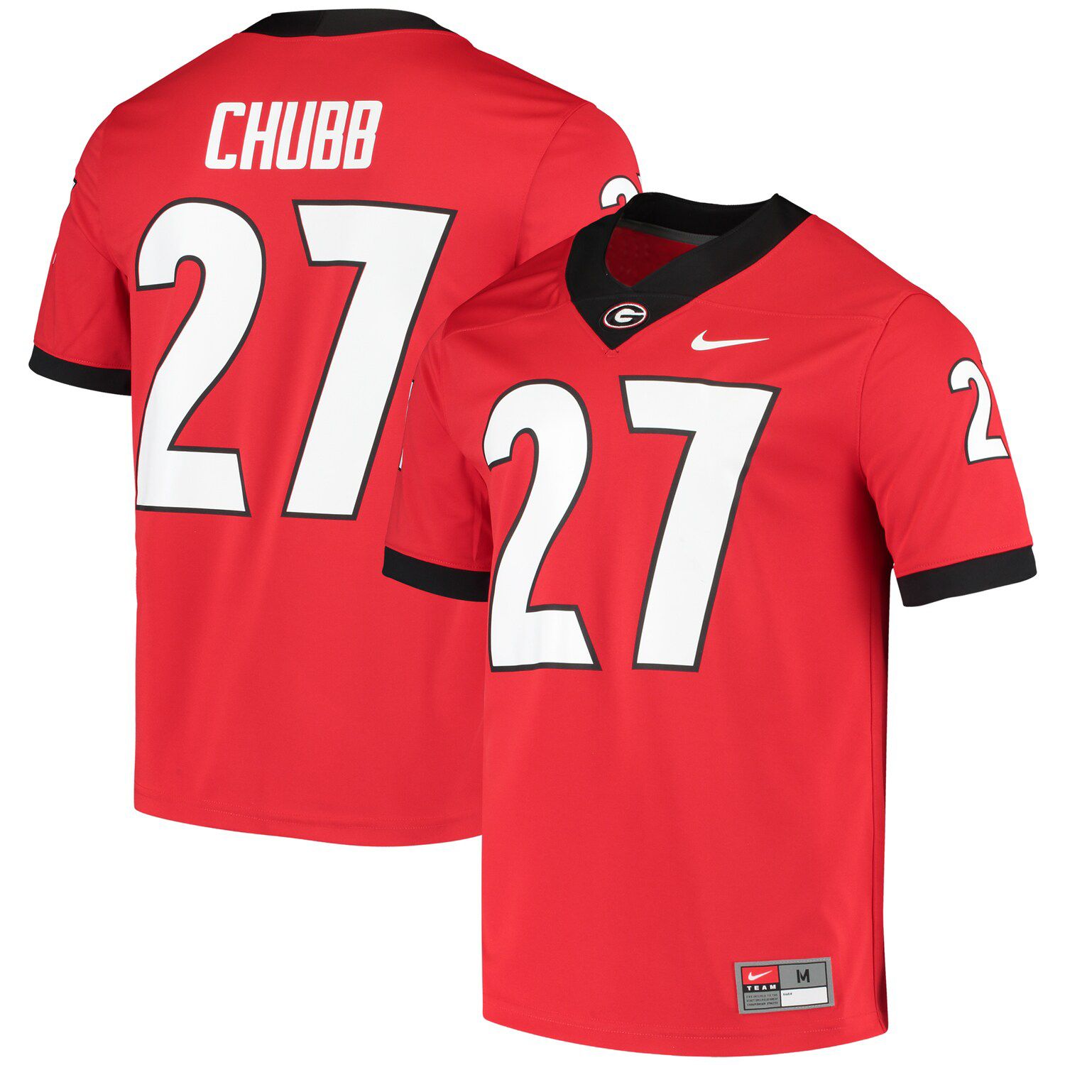 Youth Nick Chubb Black University of Georgia #27 Official Jerseys,Nick Chubb  Georgia Jersey, Shirts, Apparel, Gear