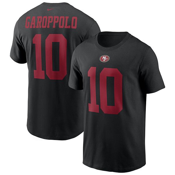 Mens San Francisco 49ers Alternate Name & Number Crew Sweatshirt - Jimmy  Garoppolo - Big & Tall