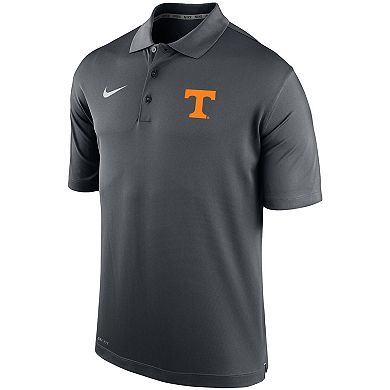 Men's Nike Anthracite Tennessee Volunteers Big & Tall Primary Logo Varsity Performance Polo