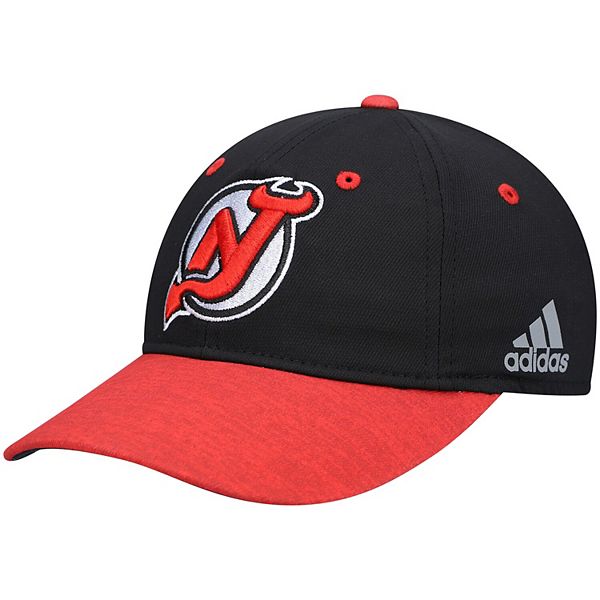 Women's adidas Black New Jersey Devils Draft Adjustable Hat Women's adidas Black New Jersey Devils Draft Adjustable Hat