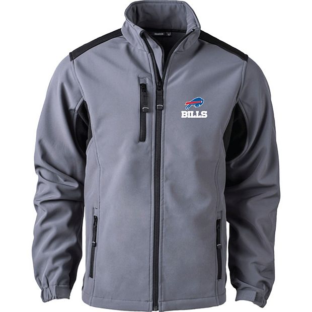 Men's Dunbrooke Charcoal Buffalo Bills Circle Softshell Fleece Full-Zip  Jacket