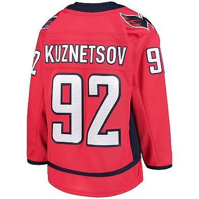 Youth Evgeny Kuznetsov Red Washington Capitals Home Premier Player Jersey