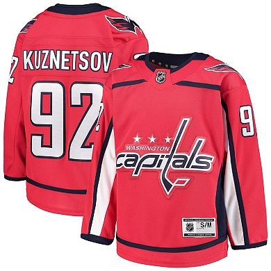 Youth Evgeny Kuznetsov Red Washington Capitals Home Premier Player Jersey