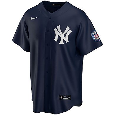 Men's Nike Derek Jeter Navy New York Yankees 2020 Hall of Fame Induction Alternate Replica Player Name Jersey