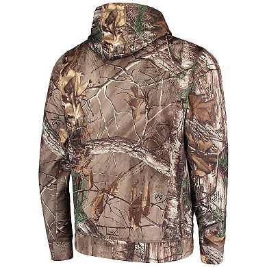 Men's Dunbrooke Realtree Camo Los Angeles Rams Circle Champion Tech Fleece Pullover Hoodie