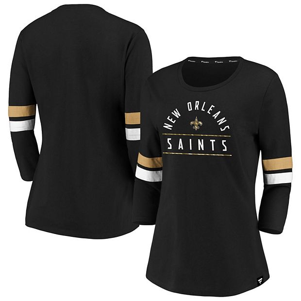 Men's Fanatics Branded Black/Gold New Orleans Saints Player Pack T-Shirt  Combo Set