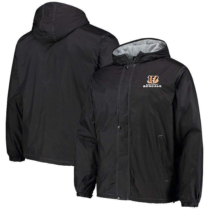 UPC 713829818694 product image for Men's Dunbrooke Black Cincinnati Bengals Logo Legacy Stadium Full-Zip Jacket, Si | upcitemdb.com