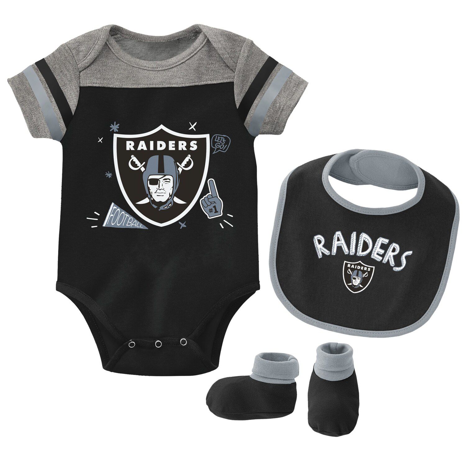 raiders baby clothes