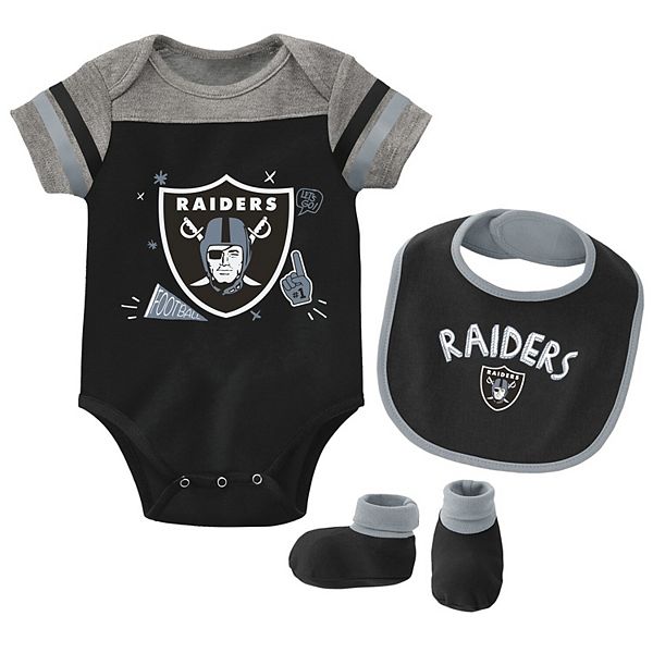 Las Vegas Raiders Infant (0-9 Months) Creeper Tie Dye 2pc Set