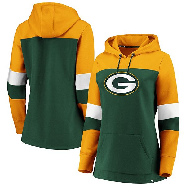 Green Bay Packers Split Color PO Hoodie at the Packers Pro Shop